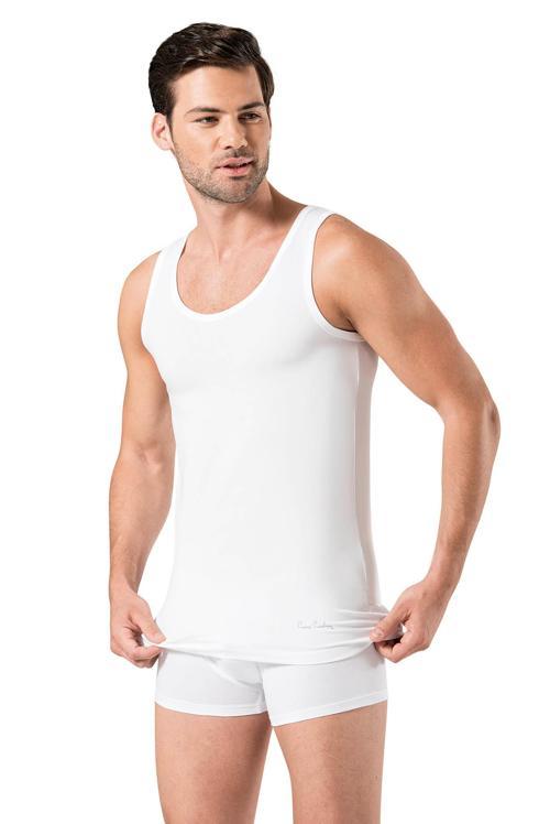 Erkek Beyaz Stretch Atlet Boxer Takım 3 Adet