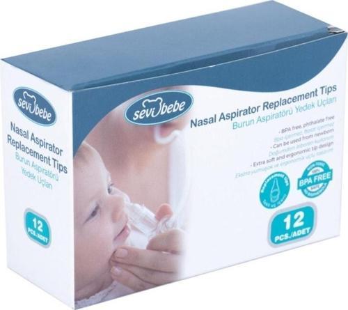 Nasal Burun Aspiratörü Yedek Uçları 12 Adet