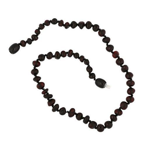 Bebek Damla Kehribar Diş Kolye  SL3646