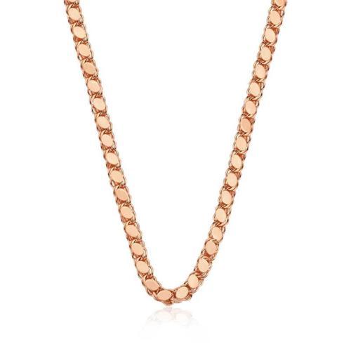 Gümüş Rose Pullu Arpa Zincir SL3757