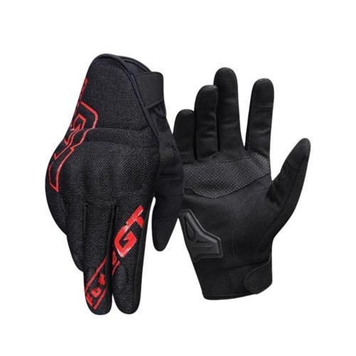 Rs07 Korumalı Yazlık Eldiven Kırmızı