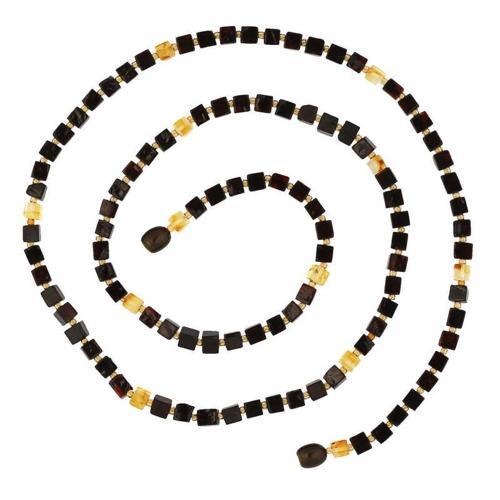 Yetişkin Damla Kehribar Kolye  SL4014