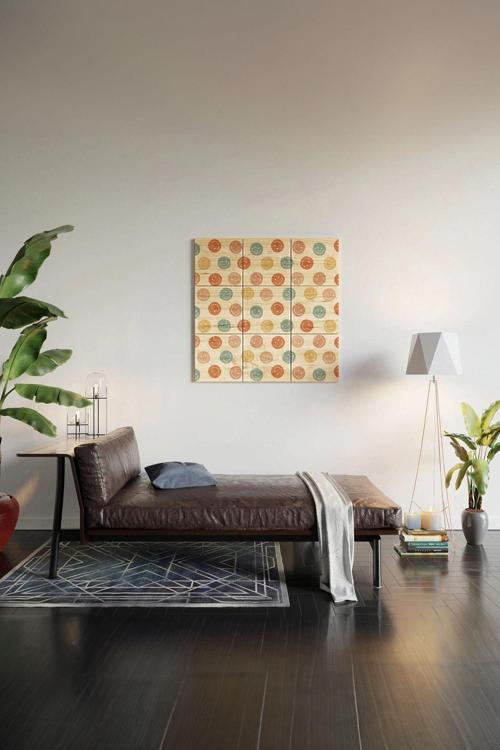 9 Parça Mdf Tablo Seti