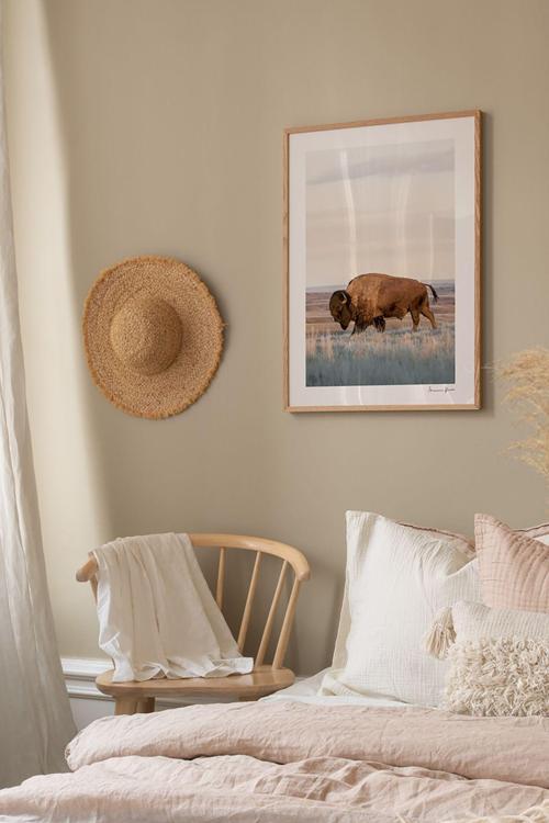 Tek Parça Ahşap Çerçeveli Poster Tablo