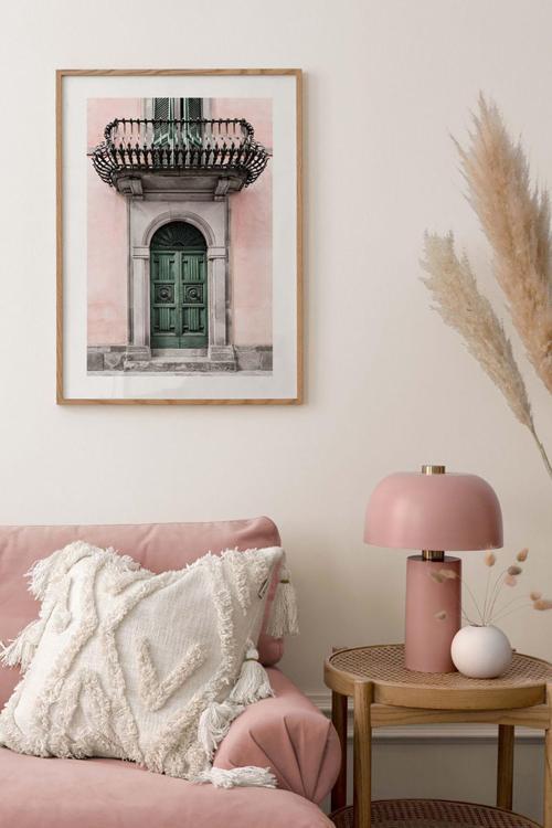 Tek Parça Ahşap Çerçeveli Poster Tablo