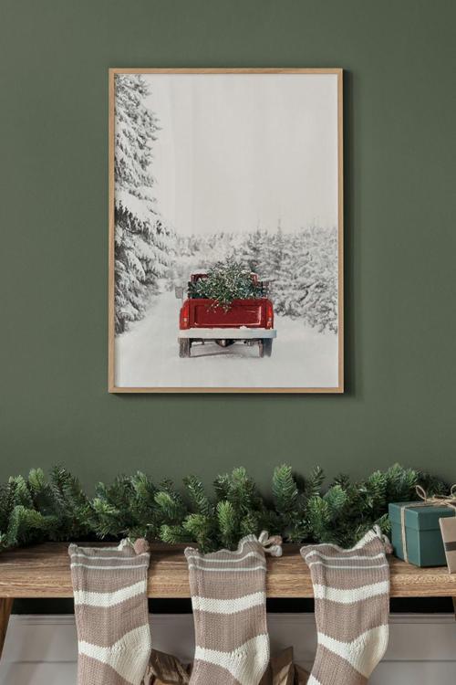 Tek Parça Çerçeve Görünümlü Mdf Tablo