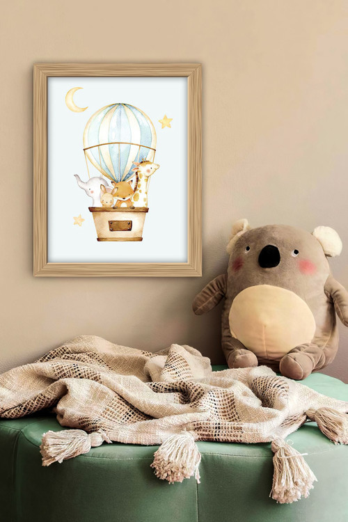 Tek Parça Çerçeve Görünümlü Mdf Tablo