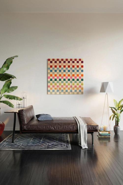 9 Parça Mdf Tablo Seti