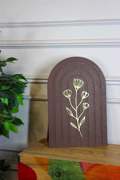 Prestige Serisi 3D Katmanlı Tablo Koleksiyonu - Flower Model 4