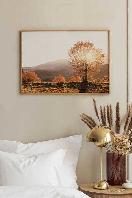 Tek Parça Çerçeve Görünümlü Mdf Tablo