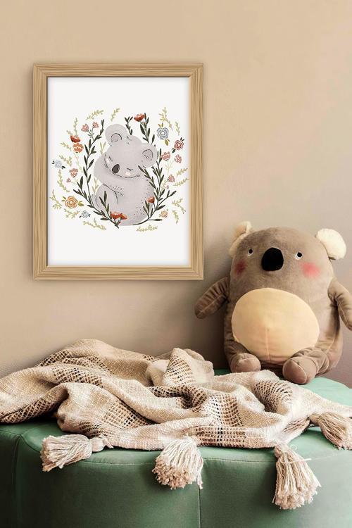 Tek Parça Çerçeve Görünümlü Mdf Tablo