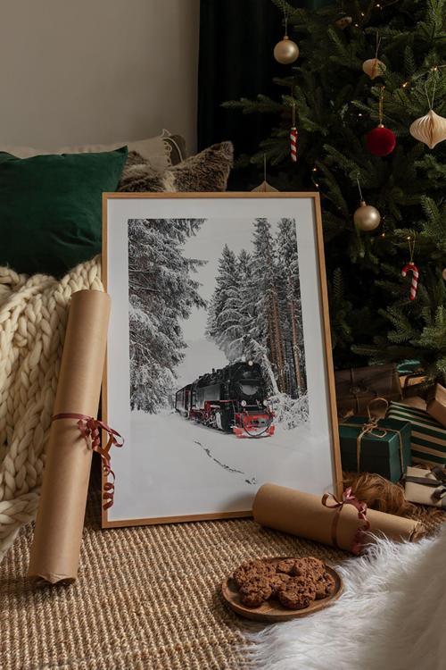 Tek Parça Çerçeve Görünümlü Mdf Tablo