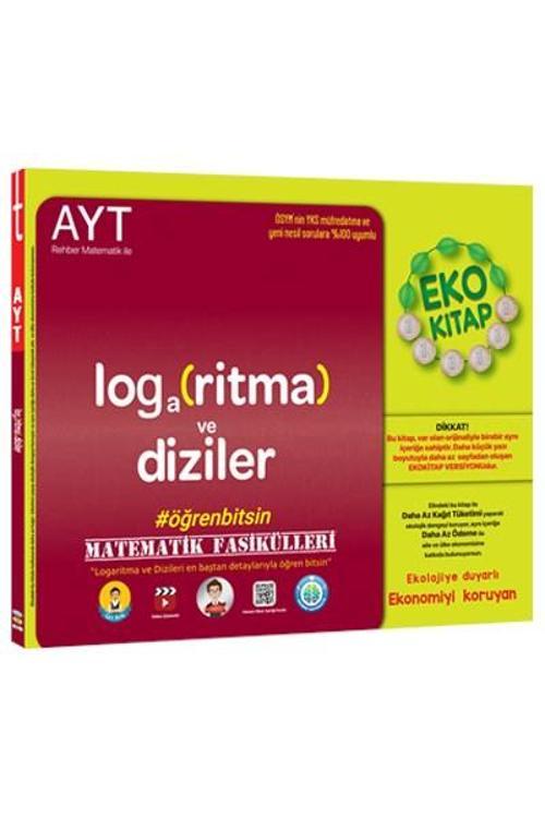 AYT Matematik Fasikülleri Logaritma - Dizi Eko - Tonguç Yayınları