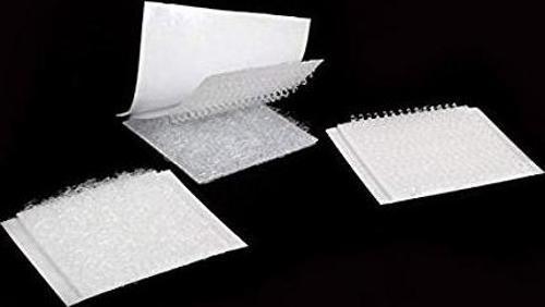 2x2 cm 1000 adet Beyaz Kare kesim Cırt Bant, Arkası Yapışkanlı