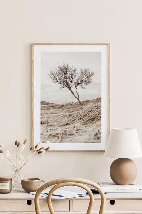 Tek Parça Çerçeve Görünümlü Mdf Tablo