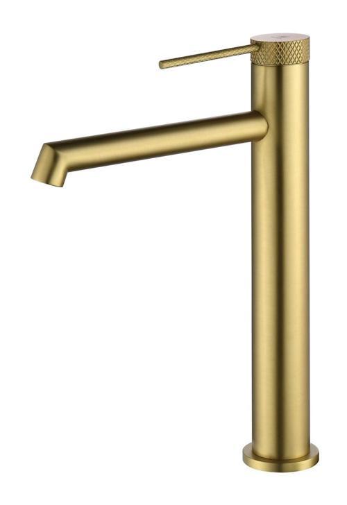 YÜKSEK LAVABO BATARYASI (FIRÇALANMIŞ ALTIN)