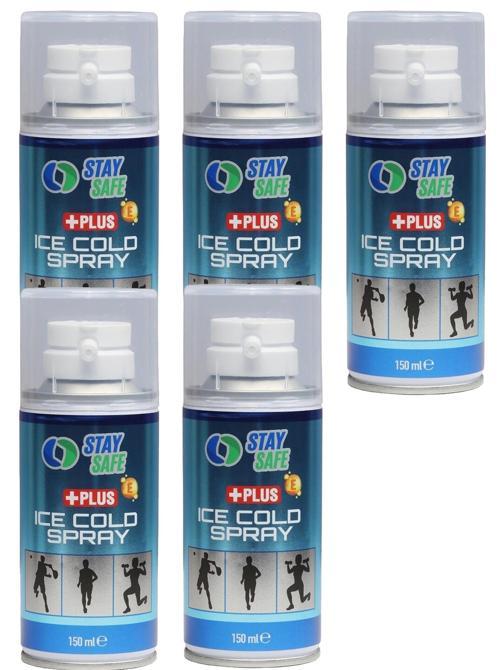 Stay Safe Soğutucu Sprey 150 ml 5 Adet