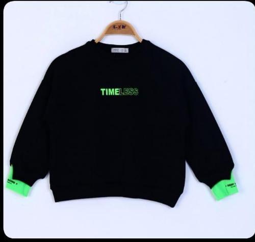Toontoy Kız Çocuk Timeless Baskılı Sweatshirt
