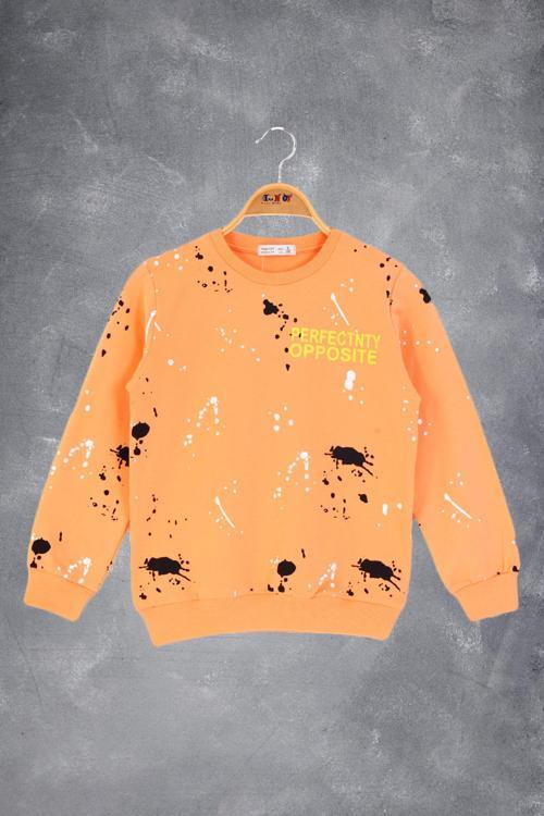 Toontoy Erkek Çocuk Baskılı Sweatshirt