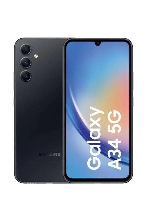 Yenilenmiş Samsung Galaxy A34 128 Gb Siyah Cep Telefonu (12 Ay Garantili) - B Kalite