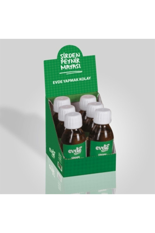 Şirden Peynir Mayası 100 Ml (6 Adet) Helal Belgeli