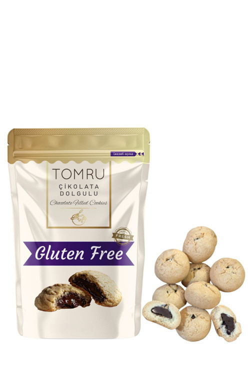 Glutensiz Çikolata Dolgulu Kurabiye 120Gr
