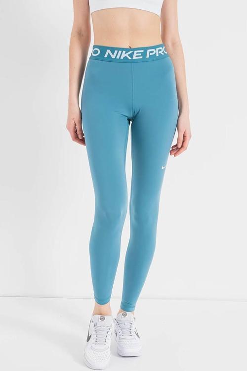 Pro 365 Dri Fit Training Mid Rise Full Length Tight Fit Toparlayıcı Tayt Açık Mavi