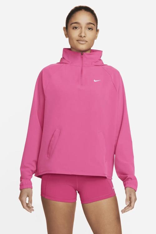 Pro Training Packable 1/4 Zip Pink Jacket Çantaya Dönüşebilen Fermuarlı Ceket Pembe