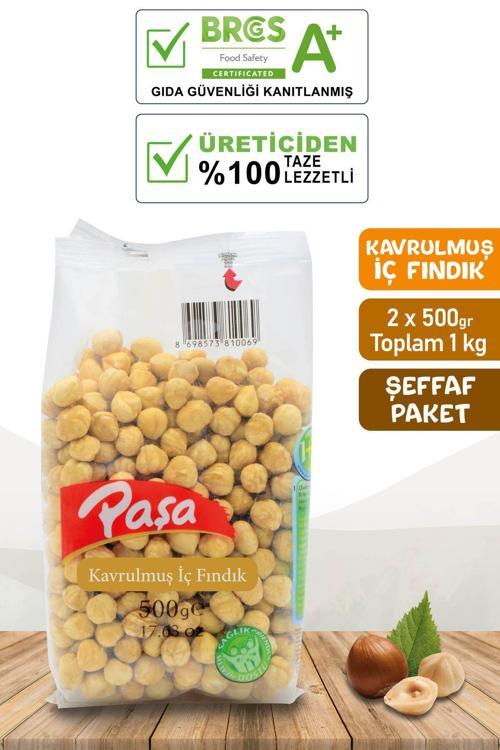 Kavrulmuş Fındık İçi 500 gr X 2 Adet (1 kg)