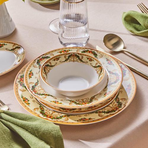 Forever Bone Orlando 53 Parça 12 Kişilik Yemek Takımı