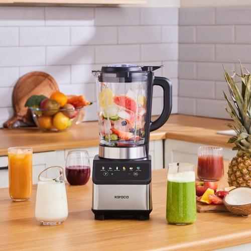 Color Touch Screen Smoothie Blender Inox 1200W