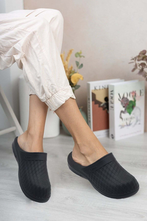 Terlik Önü Kapalı Kaymaz Deniz Plaj Aşçı Doktor Hemşire Hastane Öğretmen Balkon Banyo Bahçe Confort Rahat Sandalet Terlik