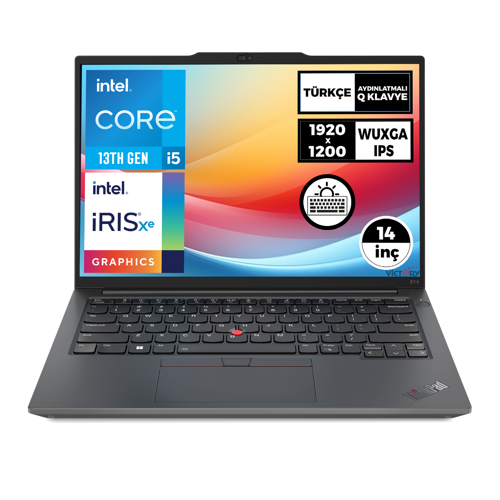 ThinkPad E14 G5 i5-1335U 40GB 512GB SSD 14" WUXGA W11P Taşınabilir Bilgisayar 21JK00P9TX 010