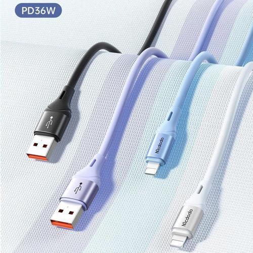 CA-1834 36W Usb İphone Hızlı Data-Şarj Kablo 1.2m-Mavi