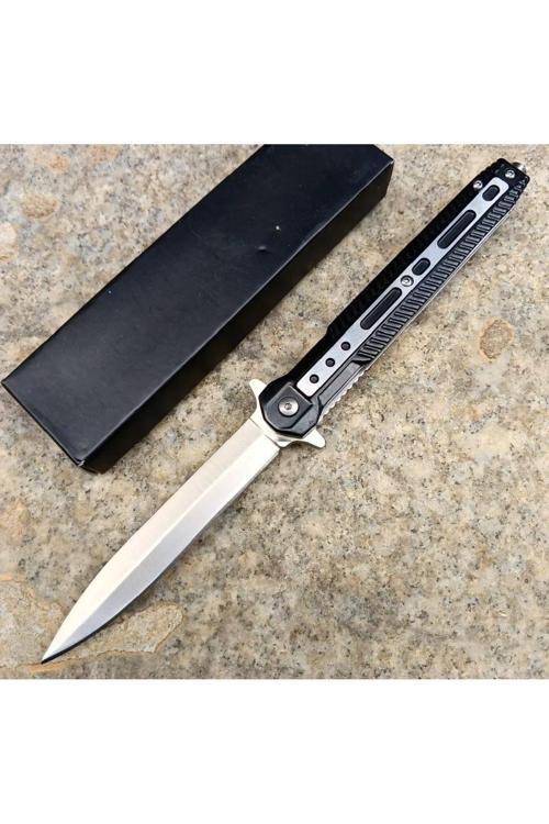 Siyah M390 Beyfendi Kamp Çakısı