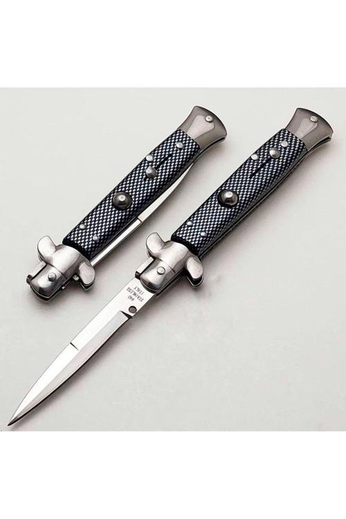 Paslanmaz Çelik İtalyan Stil Çakı - 21 Cm
