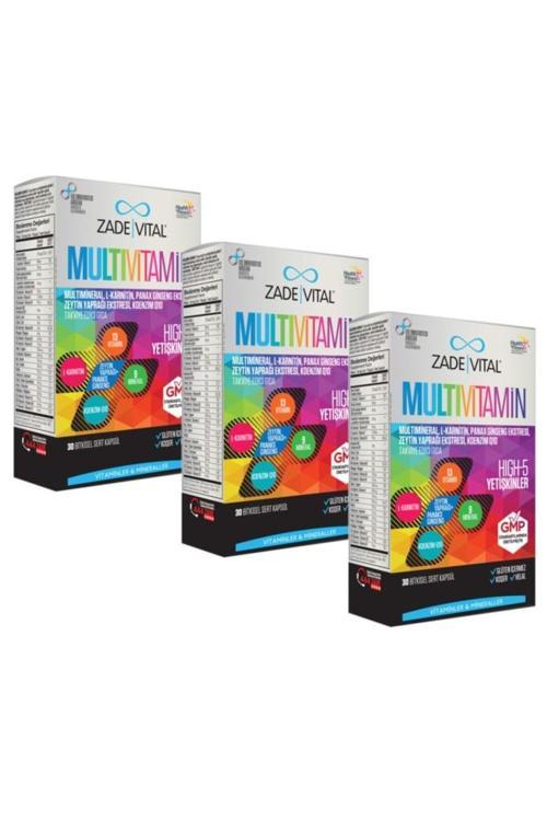 Multivitamin 30'lu Kapsül x 3 Kutu