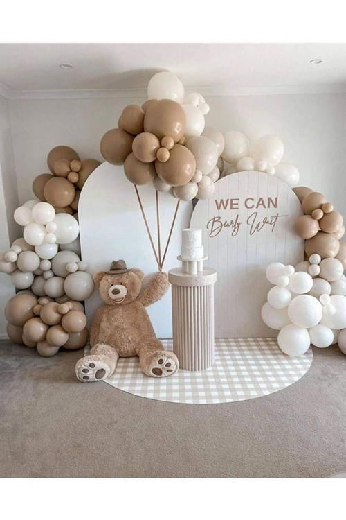 Çöl Kumu Deniz Kumu Beyaz 100'Lü Balon Zinciri Seti