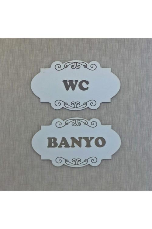 Wc - Banyo Kapı Tabelası 150x250 cm