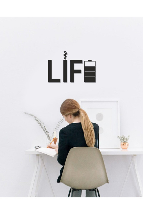 Life Duvar Yazısı 35x50 cm