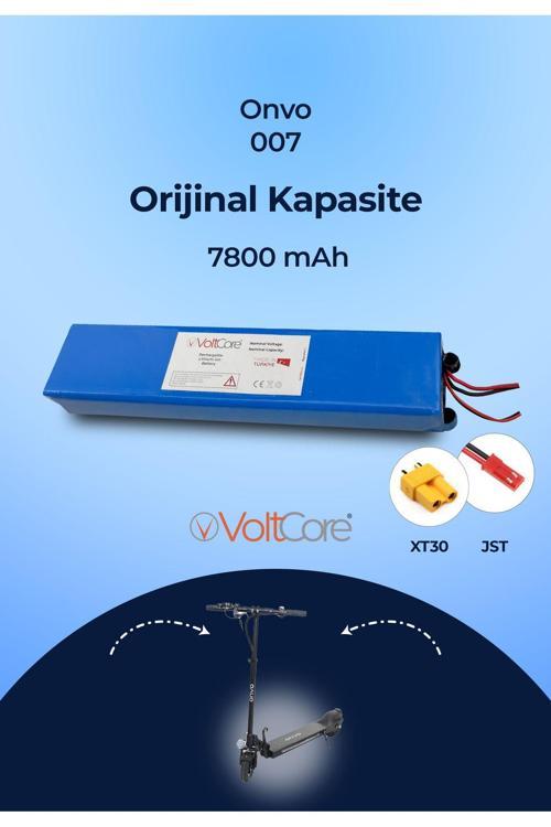 Onvo 007 Uyumlu Batarya (Orjinal Kapasite) 36V 7.800Mah Elektrikli Scooter Bataryası