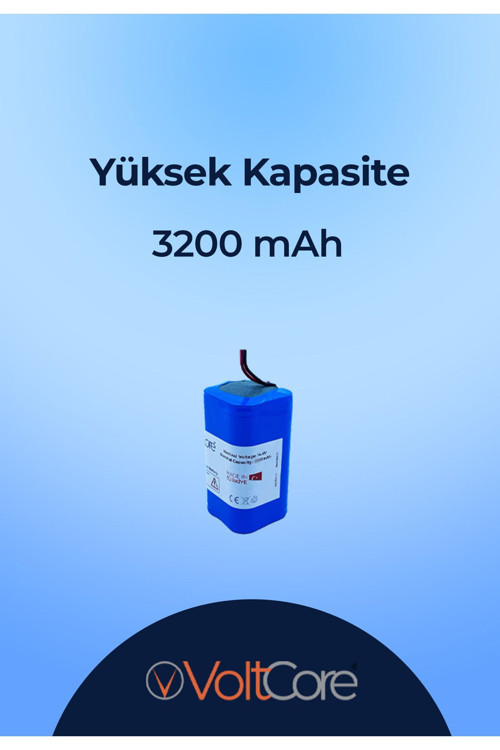 Robot Süpürge Bataryası 3200Mah (Yüksek Kapasite) Anker Eufy Robovac 30C Uyumlu