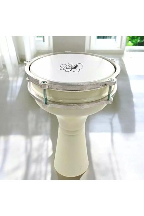 Öğrenciler İçin Uygun No4 Darbuka Bej Rengi