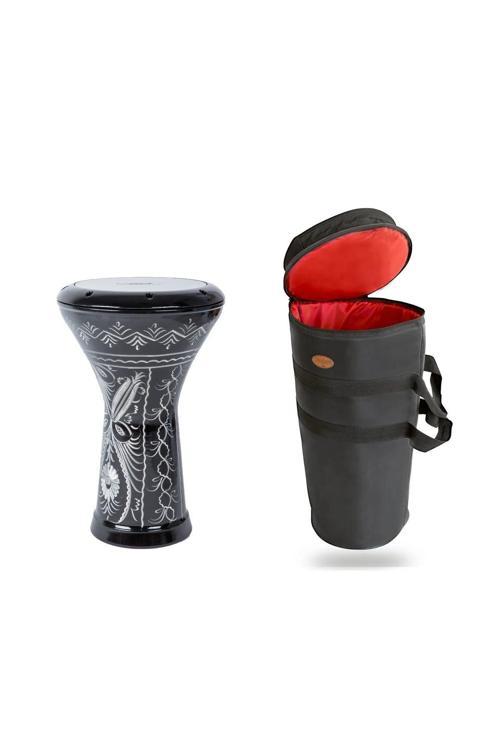 Profesyonel Darbuka Mısır Erzincan Işlemeli Motifli Kılıf Ve Alyan Hediyeli Özel Kutulu Ahşap Pena