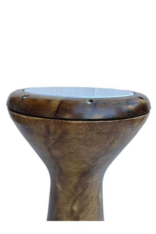 Profesyoneller Için Döküm Mısır Darbuka Ağırlık ( 3 Kg Ahşap Desen)