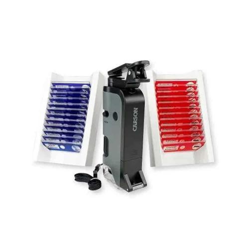 MP-250 MicroFlip® 100x-250x Led UV Cep Mikroskobu + 24 Adet Slayt Set