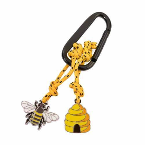 Bee & Beehive Kancalı Anahtarlık