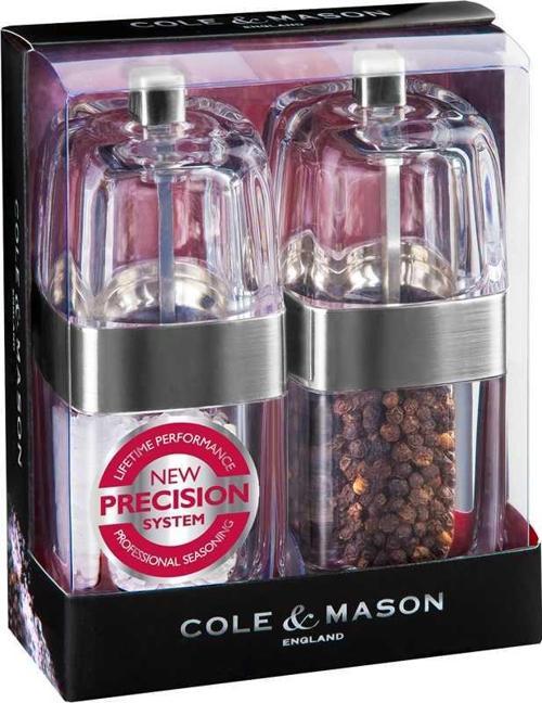 Cole & Mason H57478P Seville 140mm Tuz&Biber Değirmen Seti
