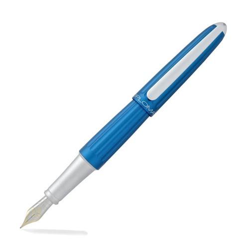 ​​​​​​Diplomat D40306015 Aero Mavi Dolma Kalem, Medium 14K Altın Uç