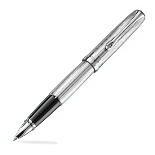 ​​Diplomat D40207030 Excellence A2 Guilloche Krom Roller Kalem